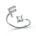 Alvea™ Cofre Rosa Eterna con Anillo con Inicial