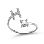 Alvea™ Cofre Rosa Eterna con Anillo con Inicial
