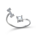 Alvea™ Cofre Rosa Eterna con Anillo con Inicial