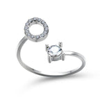 Alvea™ Cofre Rosa Eterna con Anillo con Inicial