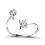 Alvea™ Cofre Rosa Eterna con Anillo con Inicial