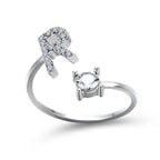 Alvea™ Cofre Rosa Eterna con Anillo con Inicial