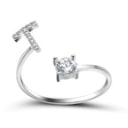 Alvea™ Cofre Rosa Eterna con Anillo con Inicial