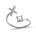 Alvea™ Cofre Rosa Eterna con Anillo con Inicial