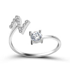 Alvea™ Cofre Rosa Eterna con Anillo con Inicial