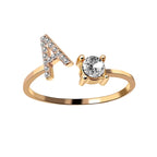 Alvea™ Cofre Rosa Eterna con Anillo con Inicial