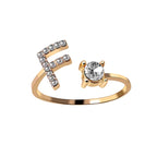 Alvea™ Cofre Rosa Eterna con Anillo con Inicial