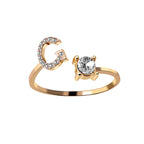 Alvea™ Cofre Rosa Eterna con Anillo con Inicial