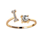 Alvea™ Cofre Rosa Eterna con Anillo con Inicial