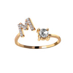 Alvea™ Cofre Rosa Eterna con Anillo con Inicial