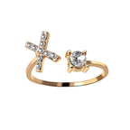 Alvea™ Cofre Rosa Eterna con Anillo con Inicial