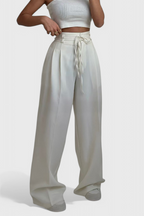 Alvea™ Sophie Pantalones de pierna ancha con cordones