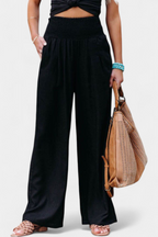Alvea™ Lexia Pantalón de Algodón y Lino con Corte Fluido y Elegancia Natural