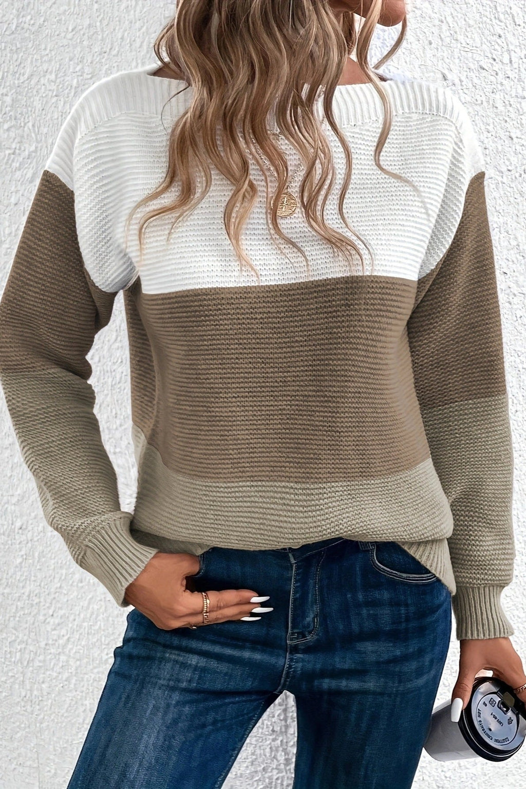 Alvea™ Soria Jersey de Mezcla de Lana con Toque Suave