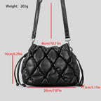 Alvea™ Bolso de almohada cruzado mini Bianca