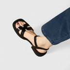 Clara | Sandalias Planas Sofisticadas