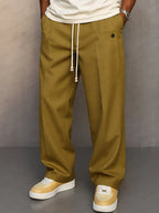 DARIO | PANTALÓN ELEGANTE CON CORDÓN AJUSTABLE