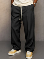 DARIO | PANTALÓN ELEGANTE CON CORDÓN AJUSTABLE