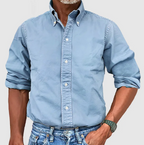 NELSON | CAMISA BÁSICA DE MANGA LARGA