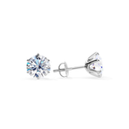 Alvea™ Elegantes Pendientes Tera de Oro Blanco