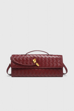 Alvea™ Melanie Clutch con Detalle de Nudo Dorado