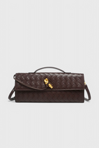 Alvea™ Melanie Clutch con Detalle de Nudo Dorado