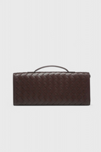 Alvea™ Melanie Clutch con Detalle de Nudo Dorado