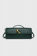 Alvea™ Melanie Clutch con Detalle de Nudo Dorado