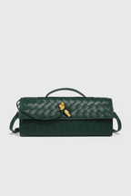 Alvea™ Melanie Clutch con Detalle de Nudo Dorado