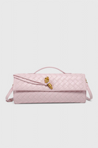 Alvea™ Melanie Clutch con Detalle de Nudo Dorado