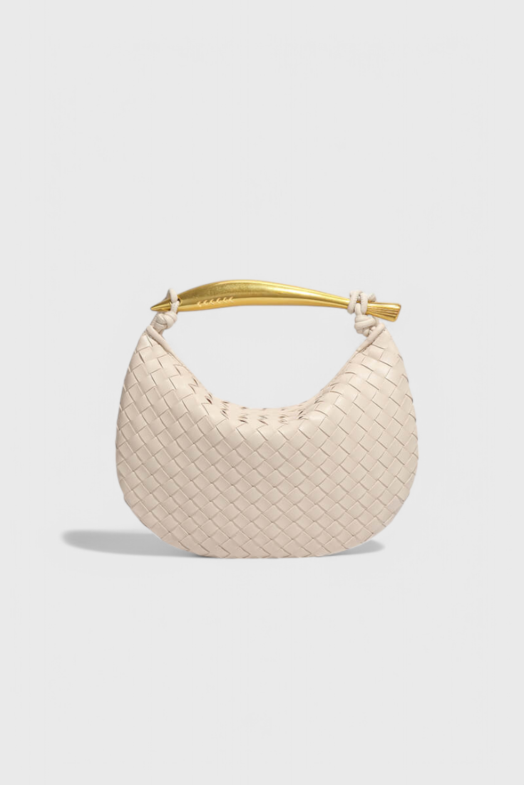 Alvea™ Gerda Bolso Woven con Asa Dorada