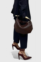 Alvea™ Gerda Bolso Woven con Asa Dorada