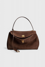 Alvea™ Henna Bolso de Hombro de Ante