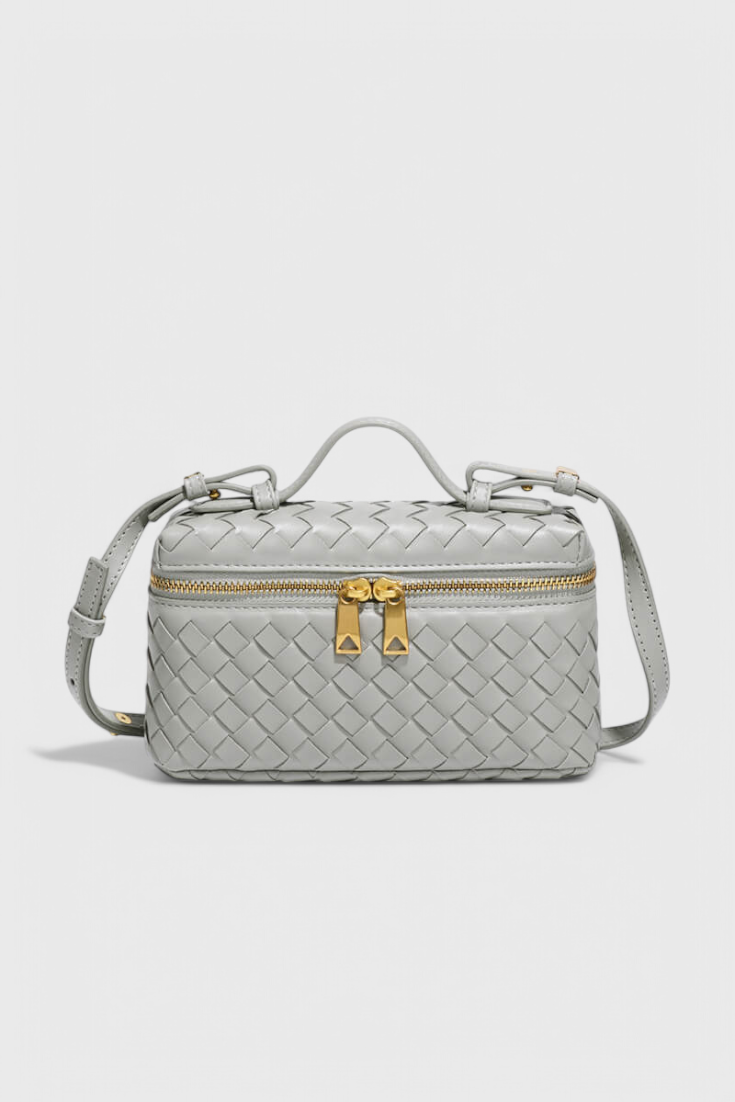 Alvea™ Milla Bolso Mini Woven con Accesorios Dorados