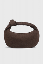 Alvea™ Lila Bolso Mediano Woven con Detalle de Nudo