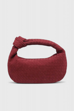 Alvea™ Lila Bolso Mediano Woven con Detalle de Nudo