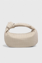 Alvea™ Lila Bolso Mediano Woven con Detalle de Nudo