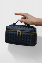 Alvea™ Milla Bolso Mini Woven con Accesorios Dorados