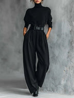 Alvea™ Julia Conjunto de cuello alto y pantalón recto