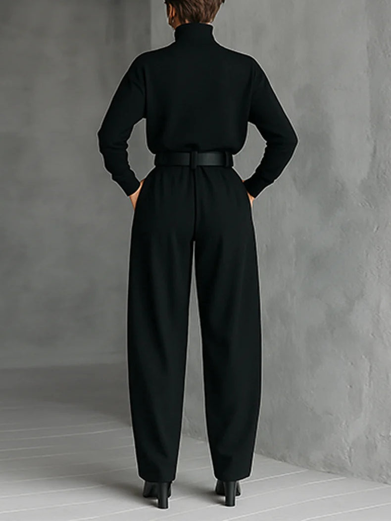 Alvea™ Julia Conjunto de cuello alto y pantalón recto
