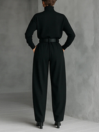 Alvea™ Julia Conjunto de cuello alto y pantalón recto