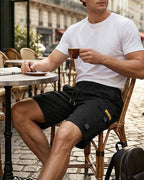 Shorts cargo casual para hombre