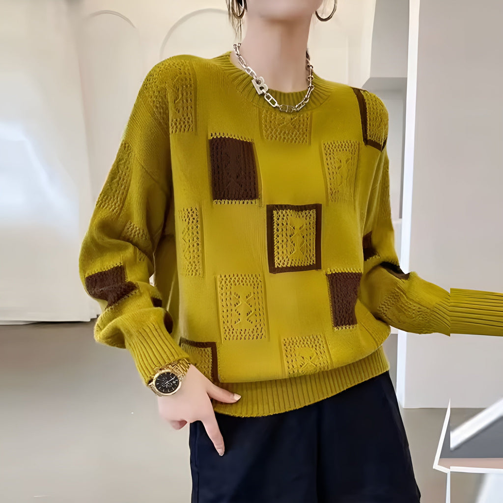 Alvea™ Marina Suéter elegante y cómodo