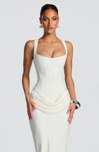 Alvea™ Vestido maxi de escote cuadrado