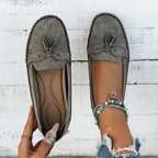 Bella - Mocasines clásicos con detalle de borlas