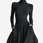 Alvea™ Vestido maxi de cintura alta