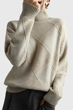 Alvea™ Jasmine Jersey de Cuello Alto de Cachemira
