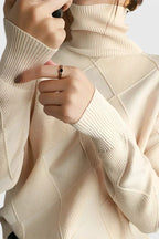Alvea™ Jasmine Jersey de Cuello Alto de Cachemira