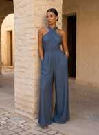 Ariana | Mono Elegante Escote Cruzado