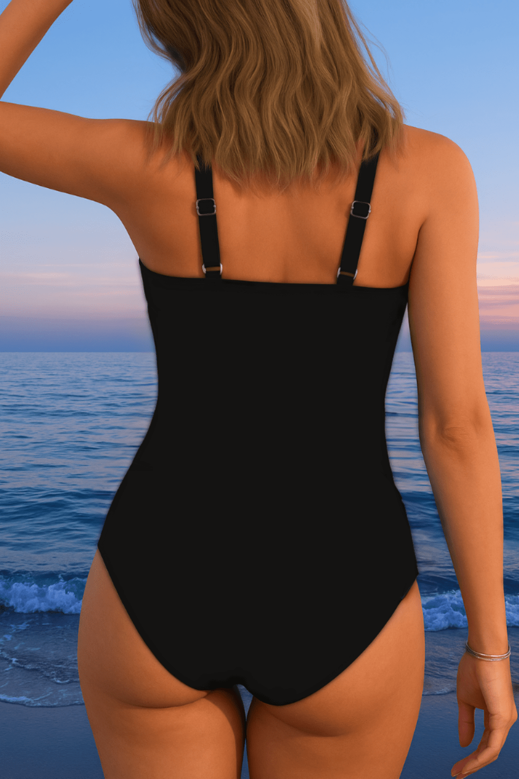 Alvea™ Éloria – Traje de baño elegante con estampado colorido